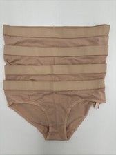 Victoria's Secret Cotton Modal Nude Panties Hiphugger Hipster Medium Set Of 4