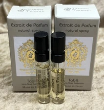 Tiziana Terenzi Tabit Extrait De Parfum Boxed 2X Sample Spray 1.5ml / 0.05 oz