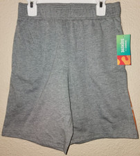 365 Kids from Garanimals Boys 2-Pack Short Grey Orange Size 10 BRAND NEW