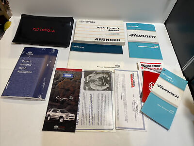 2008 Toyota 4Runner owners manual & portfolio | eBay