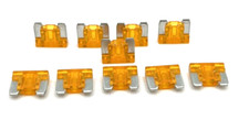 Premium 10 Pack 5 AMP Automotive Low Profile Mini Blade Fuses 5AMP