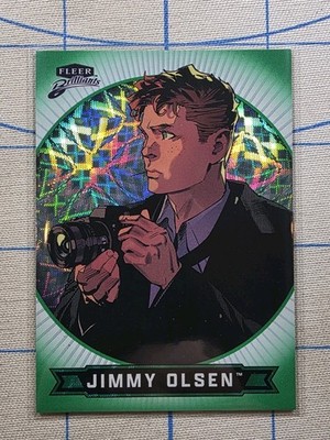 Fleer Brilliants Superman - Jimmy Olsen #3 - Green Kryptonite Parallel 449/499
