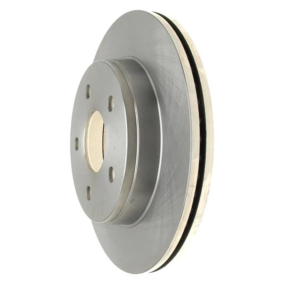 Rotores de freno delanteros + pastillas de freno metálicas y herrajes para Chrysler Aspen 2007-2009 Foto 3 de 4