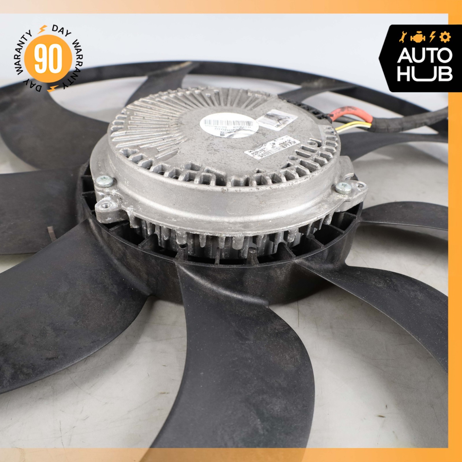 08-18 Bentley Continental GTC Radiator Cooling Fan Blade Motor 3W0121205B OEM