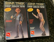 MINT Star Trek Deep Space Nine QUARK & ODO 1995 AMT Factory Sealed Model Kits