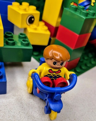 Vintage Lego Duplo - Tunnel Fun 222 Clown Slide Set - Figure + Building Bricks - Bild 10 von 18