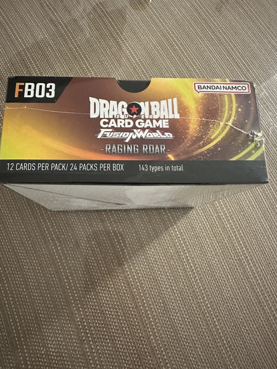 dragon ball super tcg fusion world raging roar booster box Dragon Ball Super TCG: Raging Roar Booster Pack [FB03] – Gamers Guild AZ main image 0