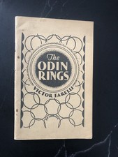 Rare Vintage Magic Book - The Odin Rings By Victor Farelli