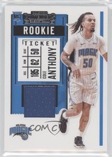 2020-21 Panini Contenders Rookie Ticket Swatches Cole Anthony #RS-CAN 00jz