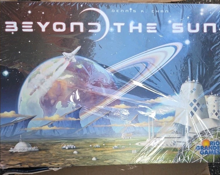 Beyond the Sun - Rio Grande Board Game SHRINKWRAPPED Slightly Damaged Box