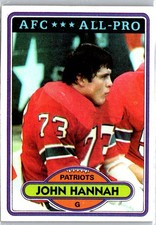 1980 Topps #230 John Hannah