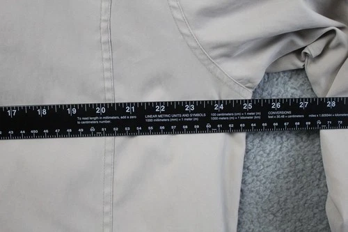 Vintage Norm Thompson Field Jacket Long Sleeve Beige Size XL Read Description image 18