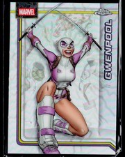 2026 Topps Chrome Marvel Comics #121 Gwenpool Storm's Lightning Refractor TZ 15S
