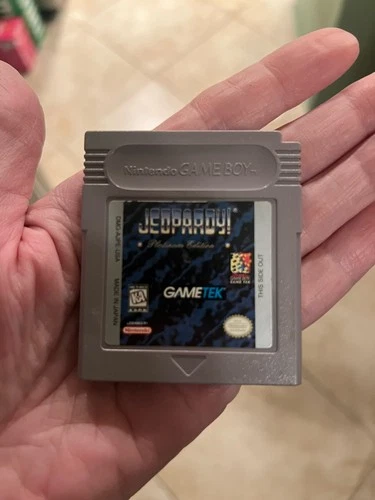 Jeopardy Platinum Edition for Nintendo Gameboy Cartridge Only ￼