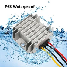 WaterProof 30-90V to 12V 3A 36W Step Down DC/DC Power Converter Regulator US