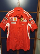Camicia E Pantaloni Team Ferrari Marlboro F1 Schumacher Barrichello