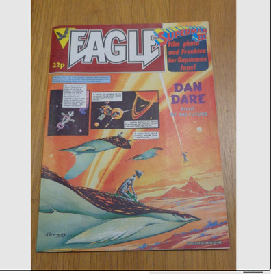 EAGLE 6TH AUGUST 1983 BRITISH WEEKLY IPC MAGAZINE
