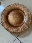 Vintage Jeannette Pink Depression Glass 'Cherry Blossom' 9 “&8” Dinner Plates T4