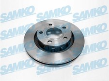 SAMKO 2x Bremsscheibe hinten belüftet passend für Audi A6 4B2 C5 4B 4D2 4D8
