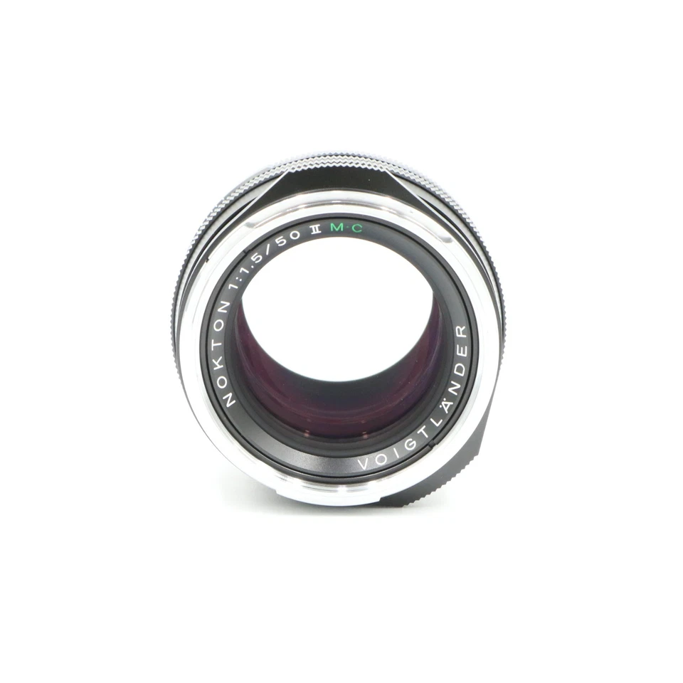 Voigtlander Nokton Vintage Line 50mm f/1.5 Aspherical II VM MC Black Leica [Top - Image 3 of 4