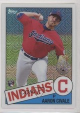 2020 Topps Silver Pack 1985 Chrome Baseball Series 2 Aaron Civale #85TC-13 0nr3