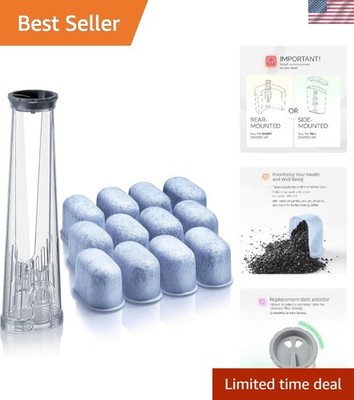 Water Filter Holder and 12 Water Filters for Keurig Coffee Makers Compatible ...
