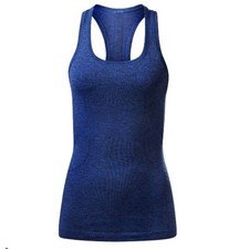 Lululemon Women's Swiftly Tech Racerback Tank Top 2.0 Heathered Blue Size 6 EUC
