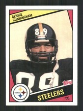 1984 Topps #164 Bennie Cunningham Pittsburgh Steelers 42587