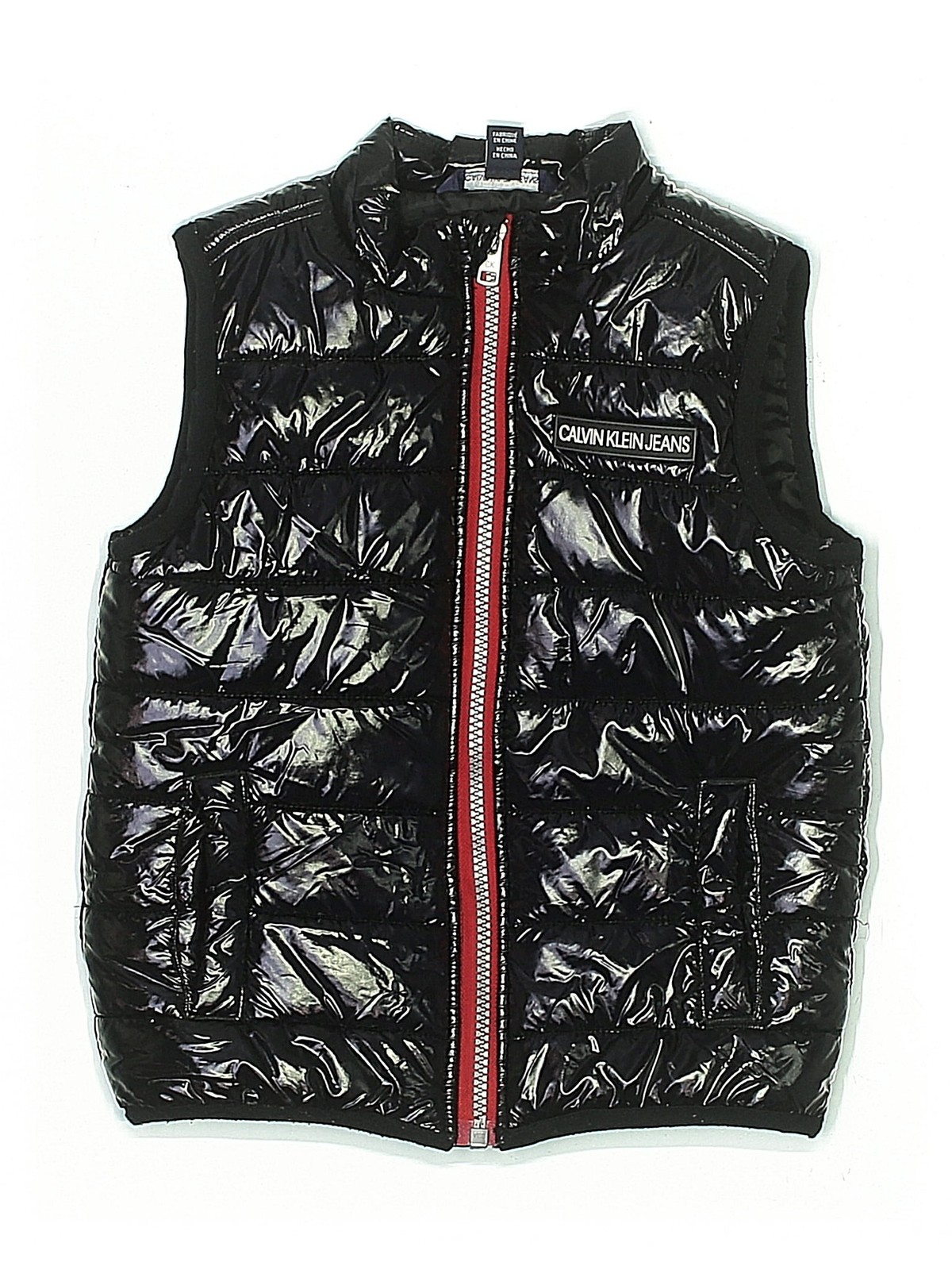 CALVIN KLEIN JEANS Girls Black Vest 3T