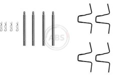 A.B.S. Zubehörsatz, Scheibenbremsbelag 0978Q für MERCEDES-BENZ