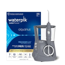 Waterpik Aquarius WP667 Water Flosser For Teeth Cleaning - Grey (Open Box)