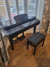 Gear for Music GDP 100 Baby Grand Piano Ebony Black