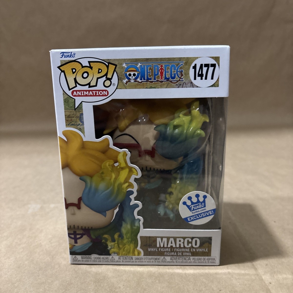 Funko Pop One Piece - Marco #1477 - Funko Exclusive, Neuve En Boîte