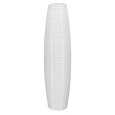 Henjjras Rice Paper Floor Lamp, Tall Standing Lamp,51.18  13.78 inch white