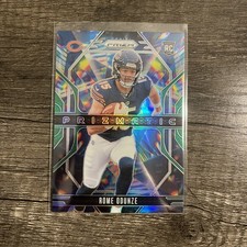 2024 Panini Prizm - Prizmatic Rome Odunze #9 Green Prizm (RC)