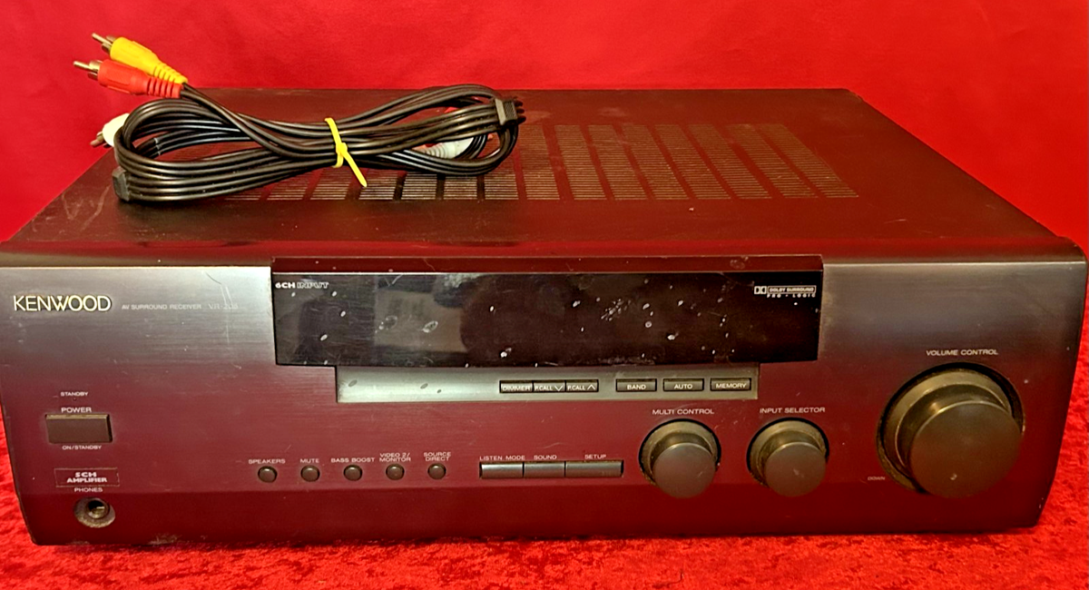 Kenwood VR 205 5.1 Channel 250 Watt Receiver for sale online | eBay