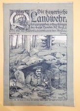 Die bayerische Landwehr Infanterie Regiment 2 Nummer 1 September 1916