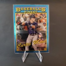 2024 Topps Finest Curtis Mead #93-24 Rookie 1993 Prototypes Tampa Bay Rays