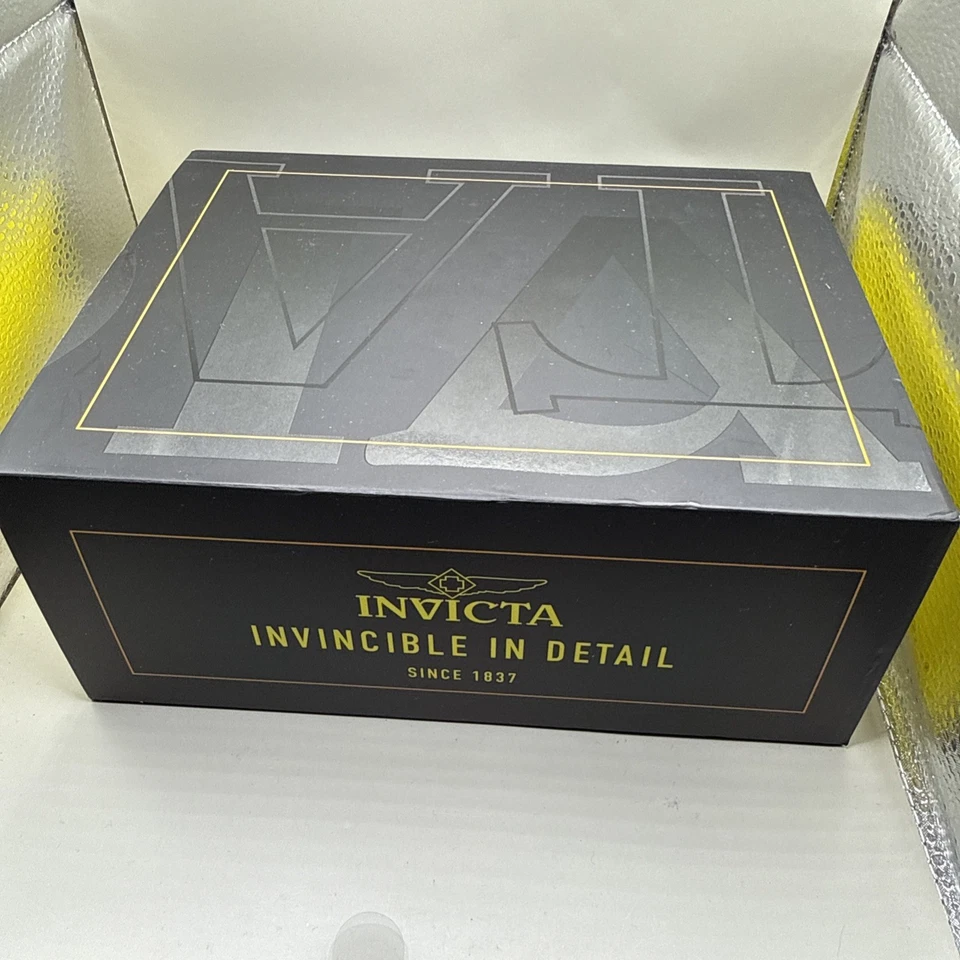 Reloj para hombre 41 mm Invicta S1 Rally negro y plateado esfera esqueleto automático 49026 Foto 2 de 4