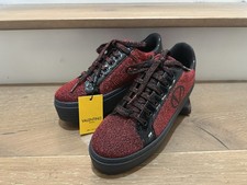 Unisex Mario Valentino Sela Platform Iced Limited Edition Sneakers Sz 9.5W /7.5M
