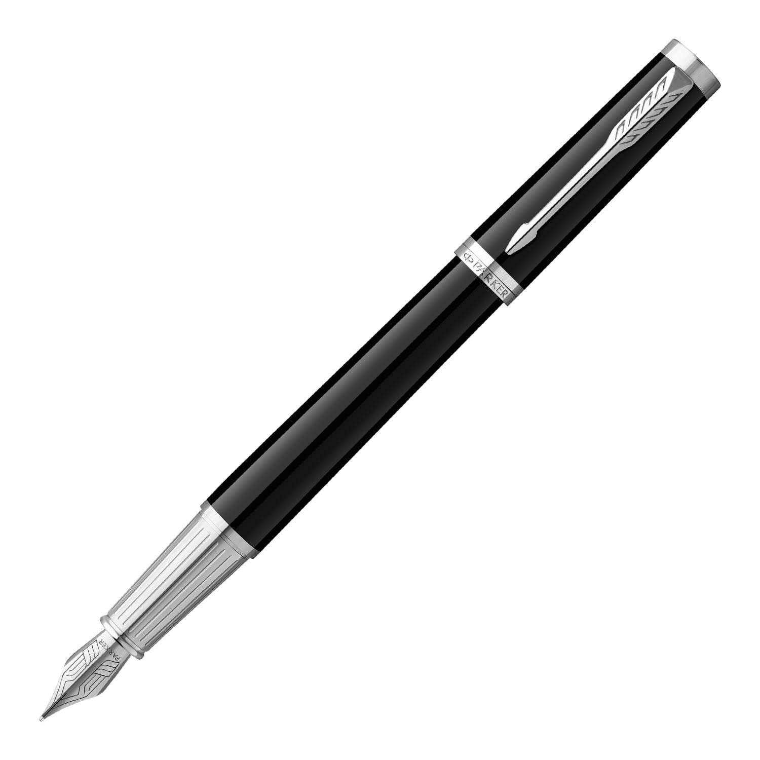 PARKER Fountain Pen Ingenuity Black CT Fine Point in giftbox, 2182593
