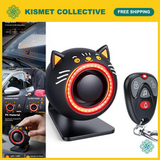 120db Car Alarm System With Motion Sensor Red Light Wireless Anti-theft Devic