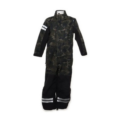 Lindberg, Outdoor Overall, Größe: 120, Grün/Schwarz/Grau, Unisex (Kinder) #RXl
