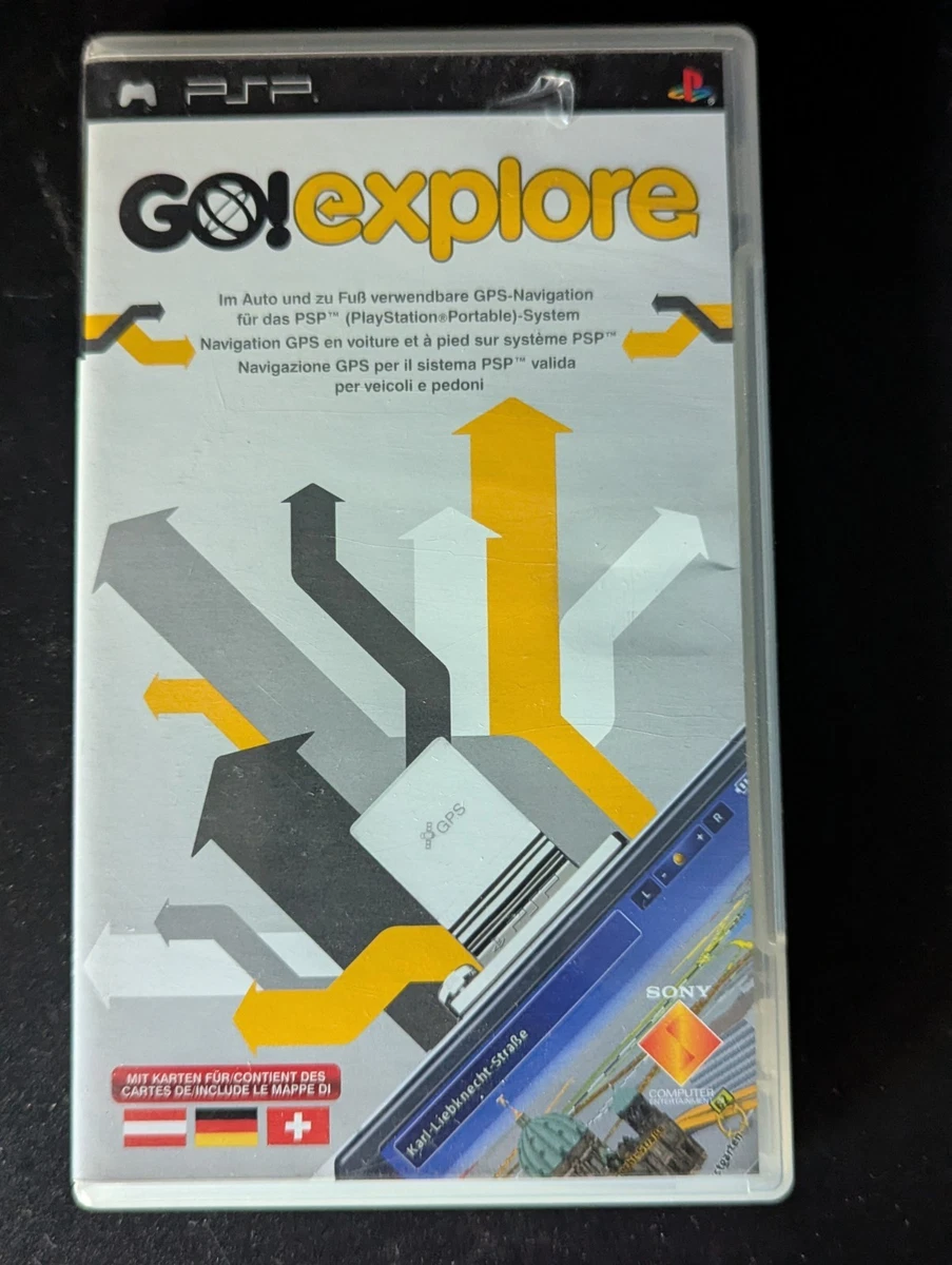 Jeu Go! Explore Benelux Map / UMD En Loose Nav N Go Kft