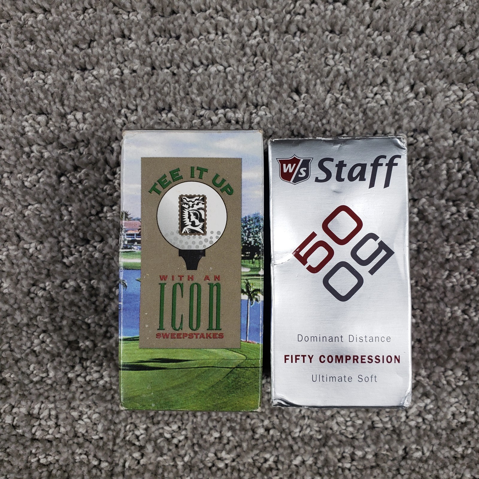 Balls Wilson Staff Fifty / Spalding Icon For Men Matrix 2 Packs Of 2