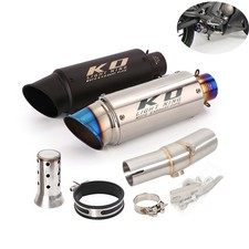 For Kawasaki Ninja ER6F EX650 2006-2011 ER6N Exhaust System Middle Pipe Mufflers