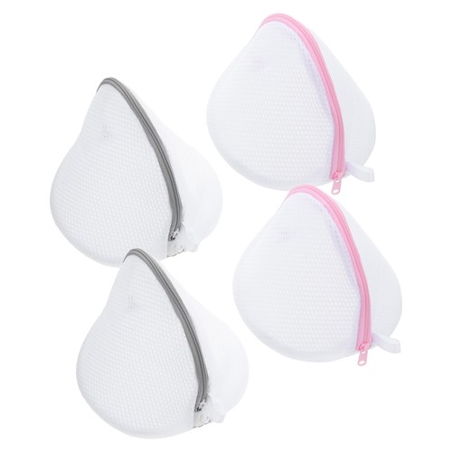 4 Stück Schuhputzsack Wäsche Netz Kleidungsstück für Waschmaschine - Bild 3 von 12