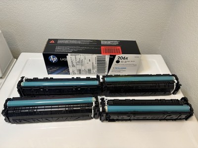 HP Laserjet 206x Black Toner Cartridge Plus 4 Extra w/ Third Left