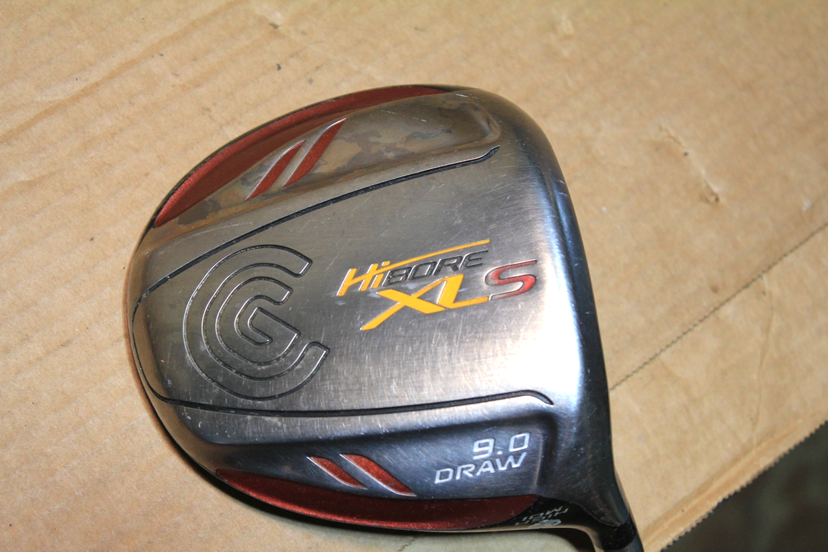 Cleveland Hibore XLS Draw 9.0* Driver Fujikura Fit On Gold Regular