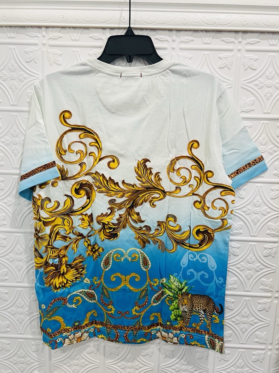 Chemise Robert Graham The Golden Matador - Édition Limitée, Taille L, Bleu Marine Floral